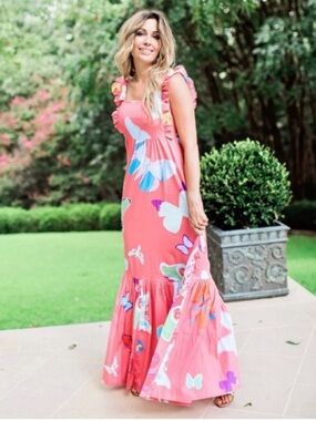 Sheridan French butterfly dress